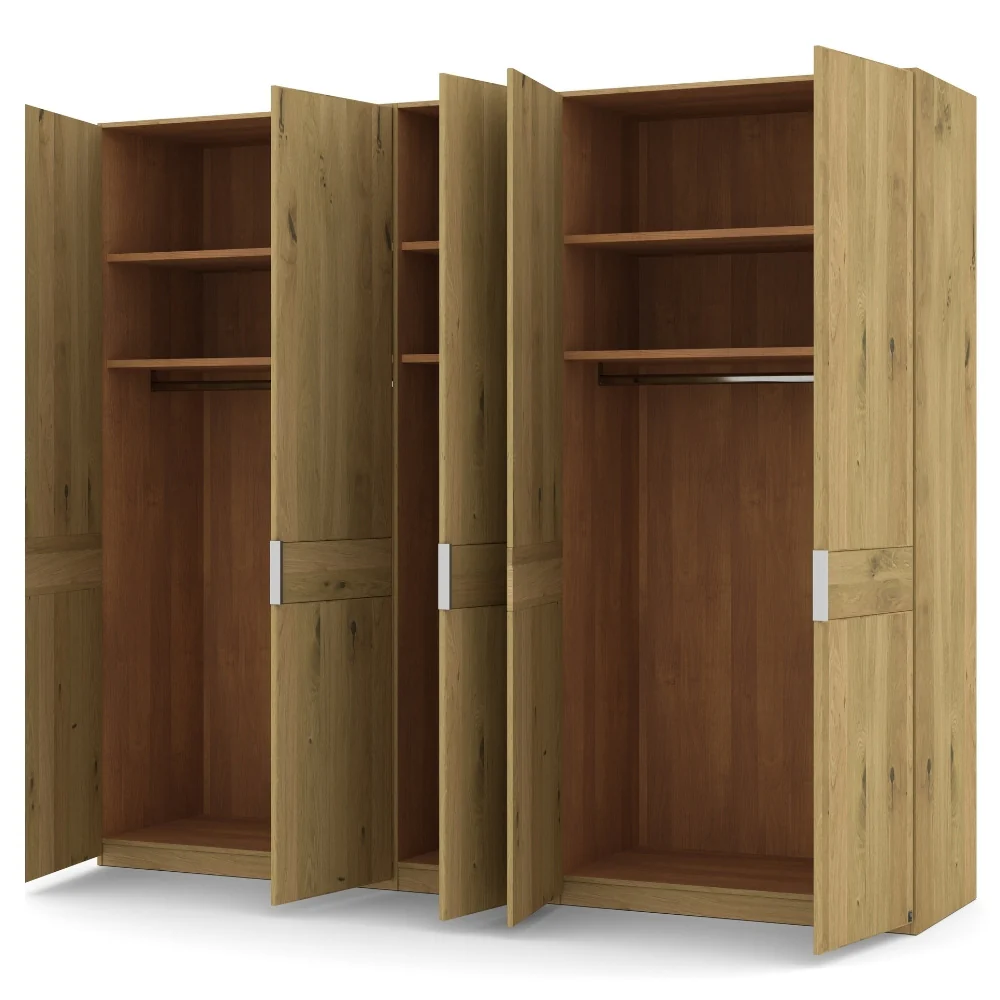 Musterring Kleiderschrank Savona 2.0, Drehtürenschrank 5-türig Eiche - Image 3