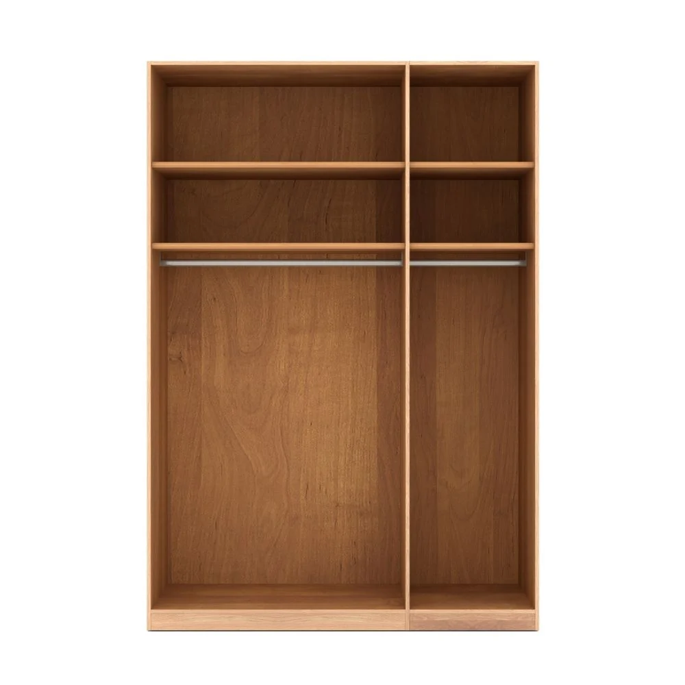 Musterring Kleiderschrank Sorrent 3-türig, Drehtürenschrank inkl. Einlegeböden & Kleiderstange, Eiche massiv - Image 5