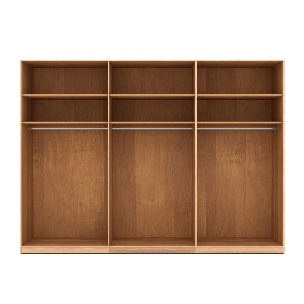 Musterring Kleiderschrank Sorrent 6-türig mit Spiegel, Eiche massiv - Image 6