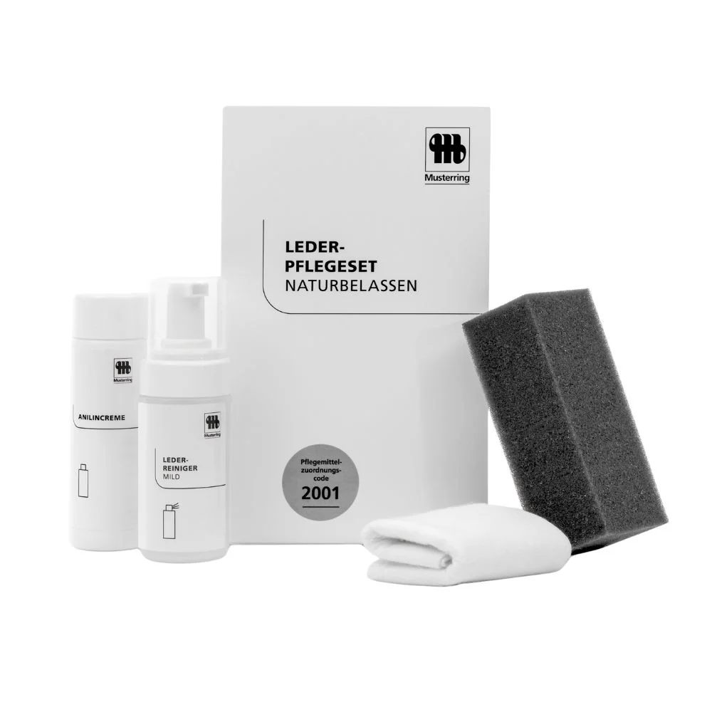 Musterring Lederpflegeset naturbelassen