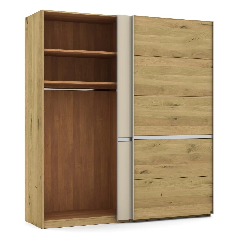 Musterring Schwebetürschrank Savona 2.0, Schiebetürschrank 2-türig aus Eiche - Image 11