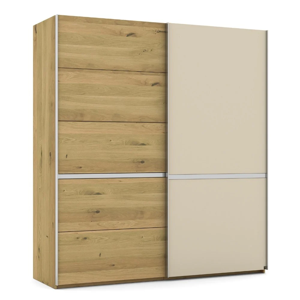 Musterring Schwebetürschrank Savona 2.0, Schiebetürschrank 2-türig aus Eiche - Image 13