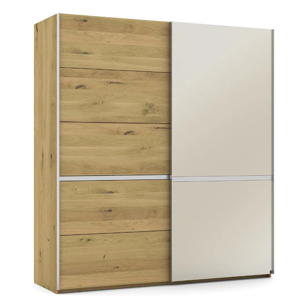 Musterring Schwebetürschrank Savona 2.0, Schiebetürschrank 2-türig aus Eiche - Image 5