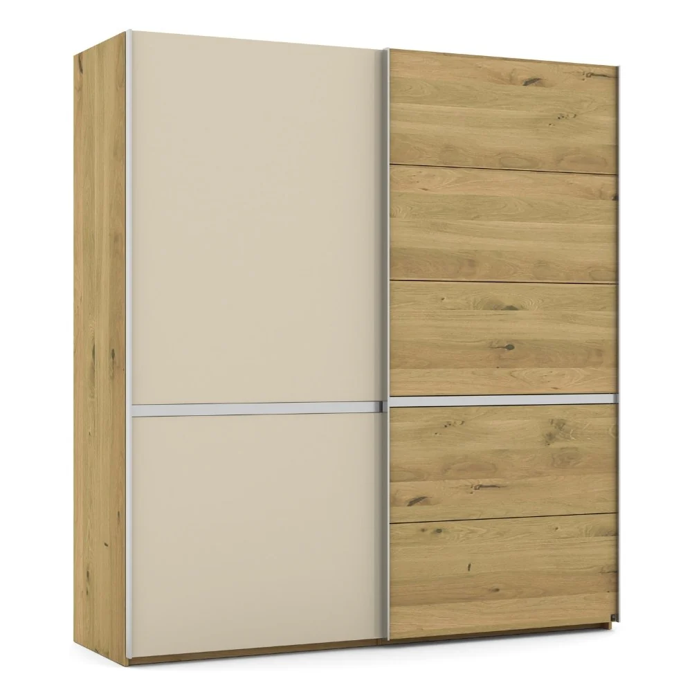 Musterring Schwebetürschrank Savona 2.0, Schiebetürschrank 2-türig aus Eiche - Image 9