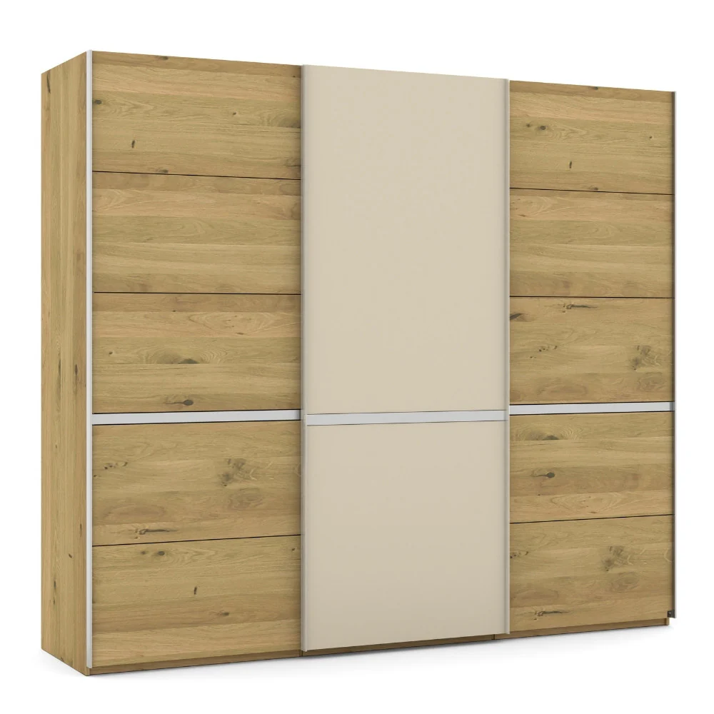 Musterring Schwebetürschrank Savona 2.0, Schiebetürschrank 3-türig aus Eiche - Image 10