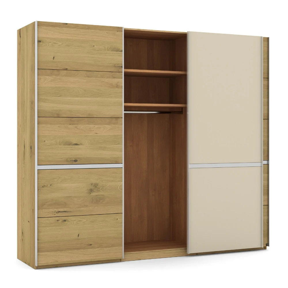 Musterring Schwebetürschrank Savona 2.0, Schiebetürschrank 3-türig aus Eiche - Image 11