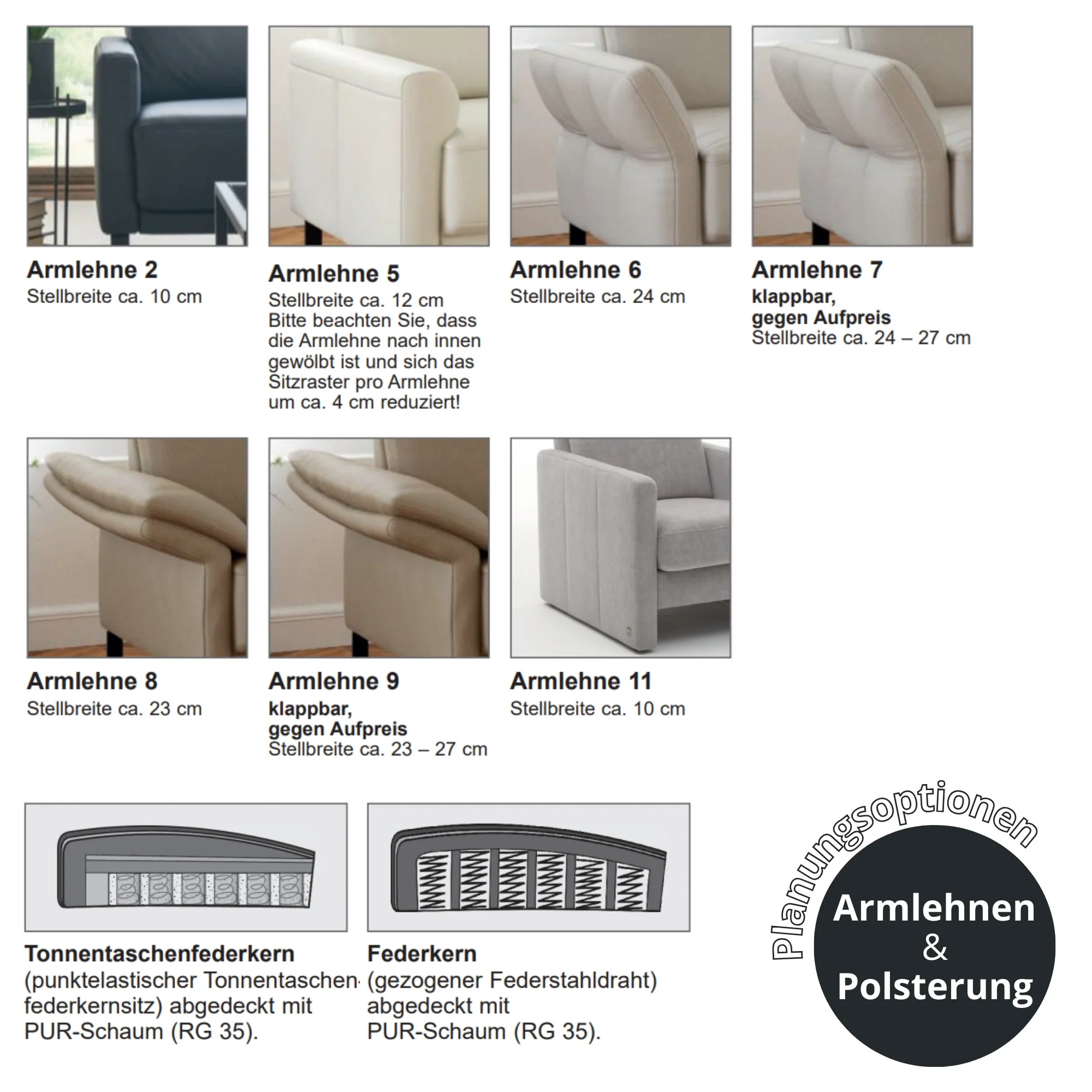 Musterring Sofa MR 385, 2,5 bis 3 Sitzer, Cosmopolitan Champagne - Image 9
