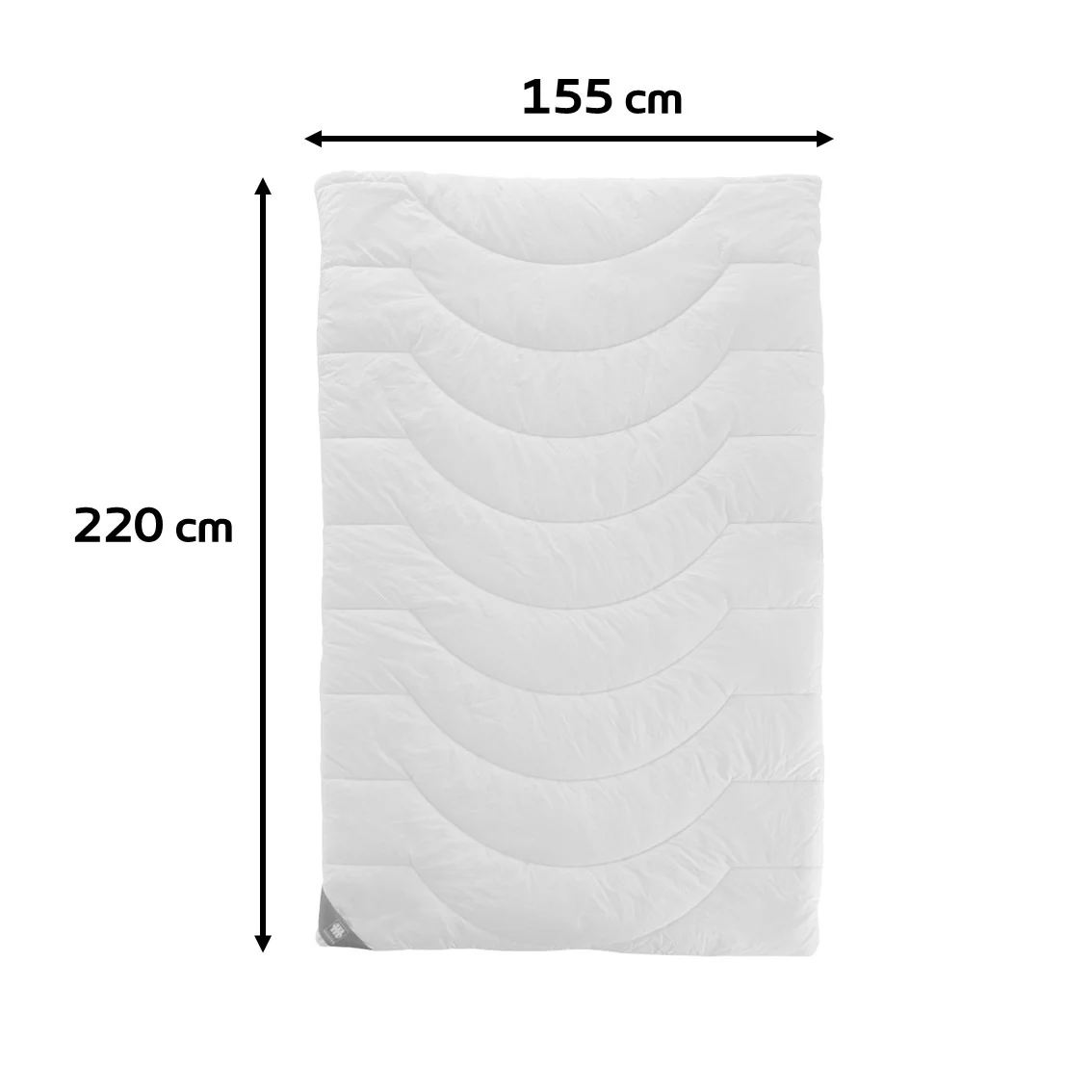 Musterring Sommerdecke 'MOONZ' Bettdecke antiallergisch & waschbar, mit 100% Polyester-Hohlfaserfüllung und Bezug aus 100% Baumwolle, Made in Germany - Image 7