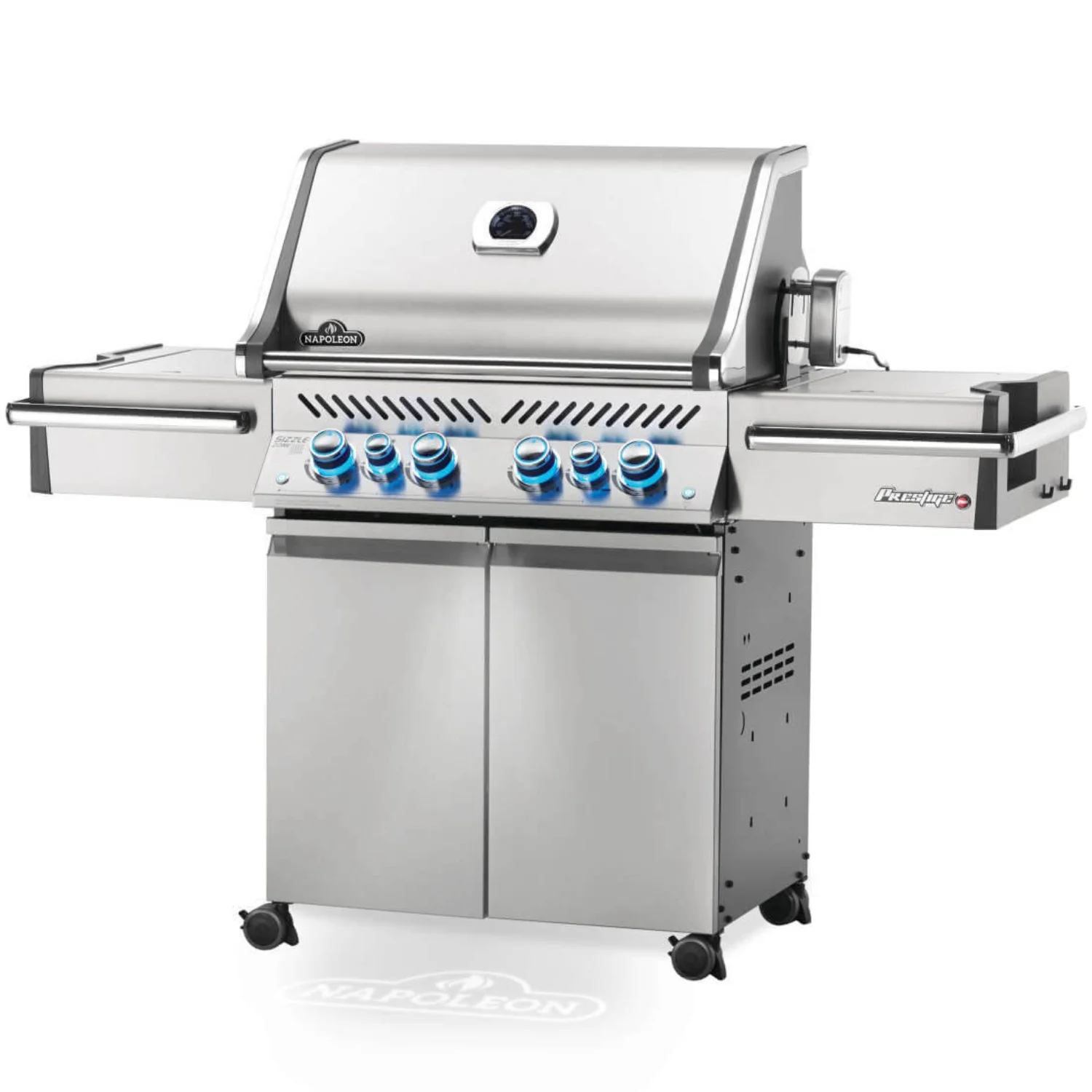 Napoleon Gasgrill Prestige Pro 500 RSIB, 6 Brenner inkl. Infrarot-Heck- & Seitenbrenner, Edelstahl - Image 4
