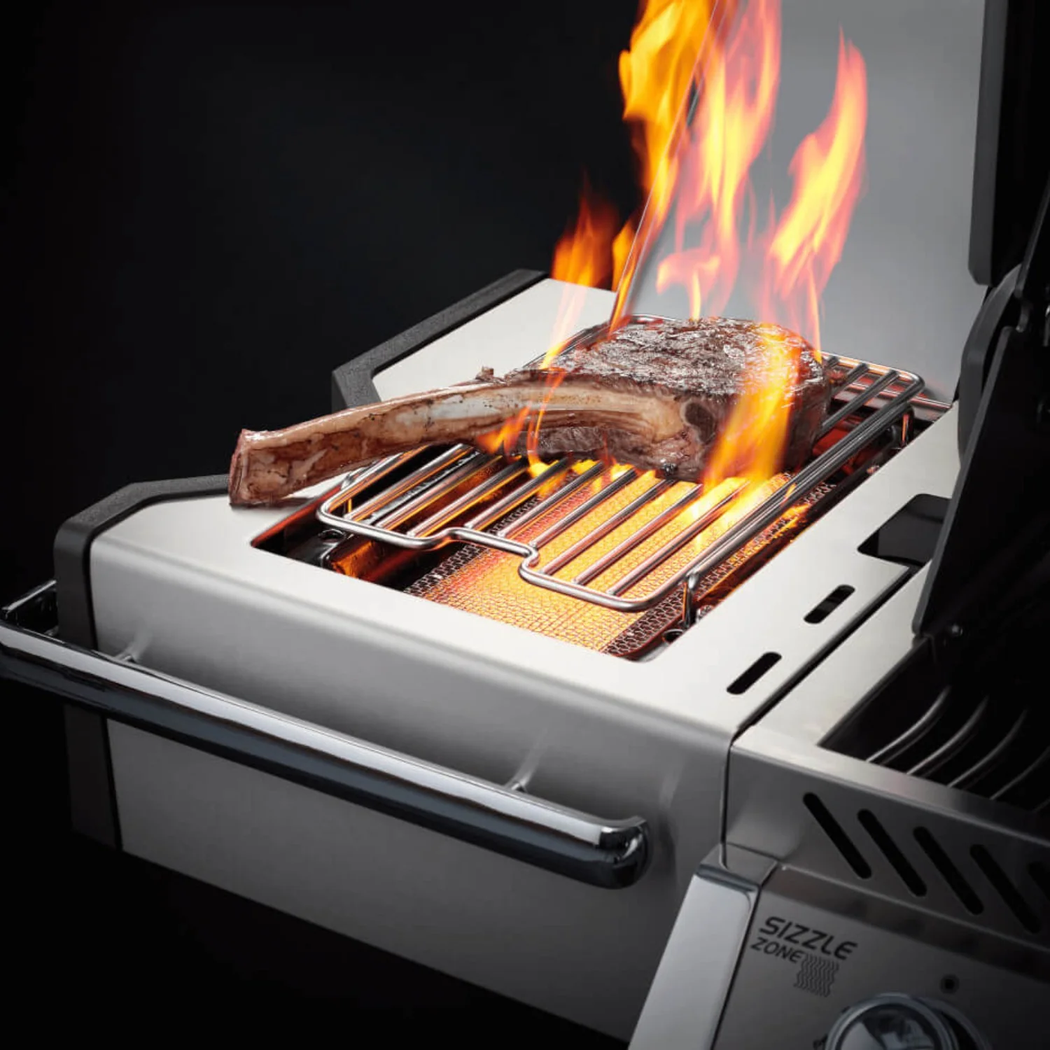 Napoleon Gasgrill Prestige Pro 500 RSIB, 6 Brenner inkl. Infrarot-Heck- & Seitenbrenner, Edelstahl - Image 5