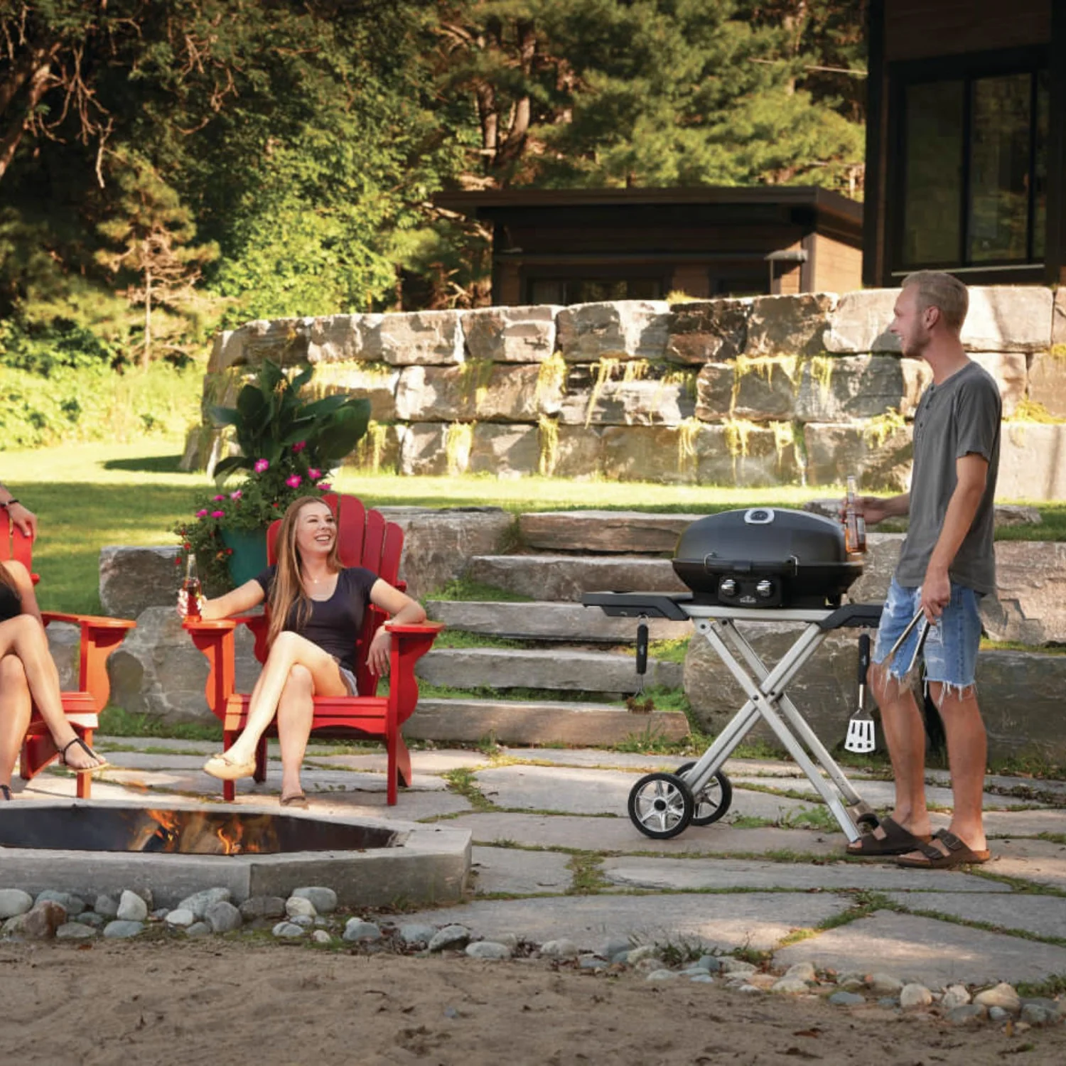 Napoleon mobiler Gasgrill TravelQ PRO285X, 2 Brenner, mit Scherenwagen - Image 6