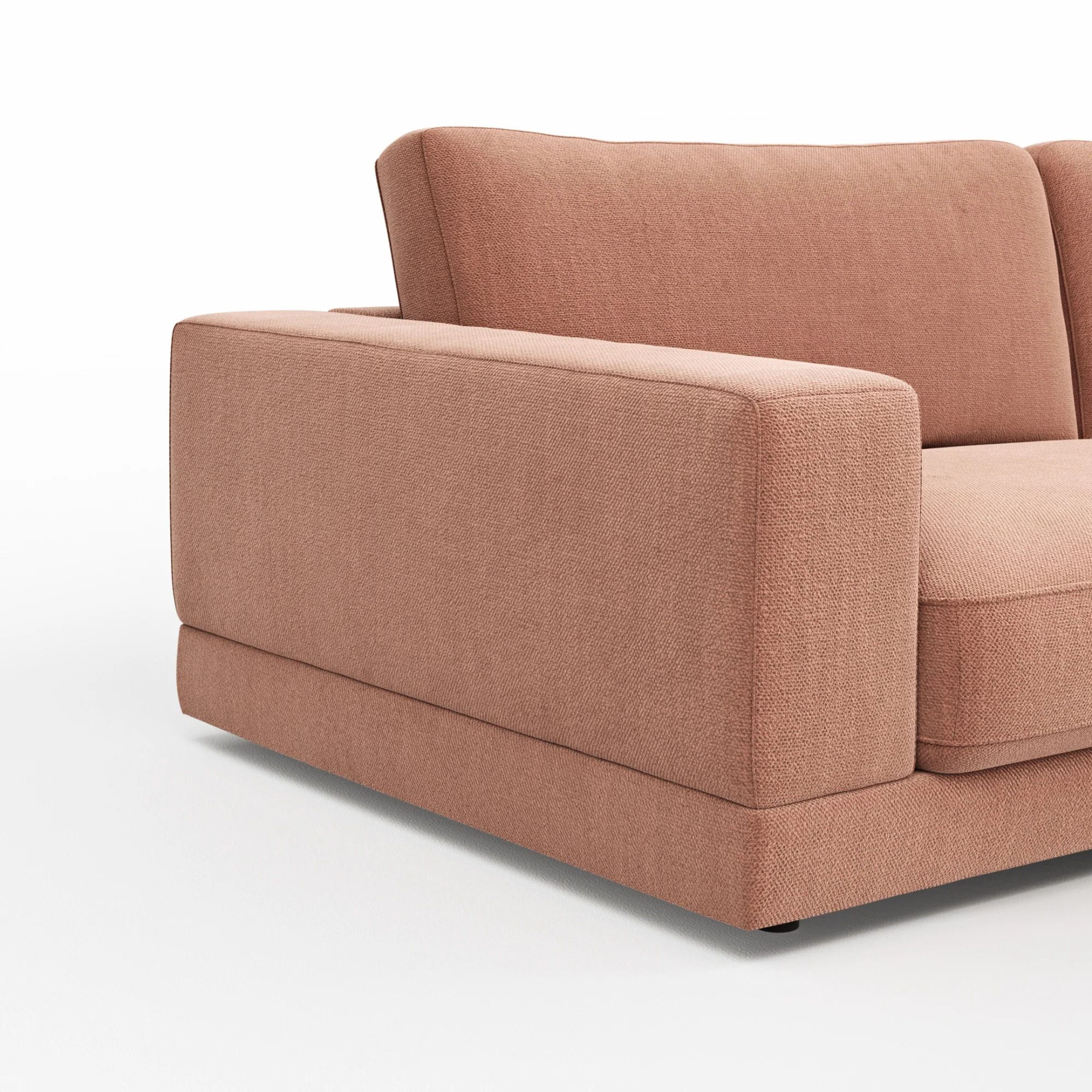 RAUM.FREUNDE Ecksofa Juni, 1,5 Sitzer mit Longchair, Stoffbezug - Image 16