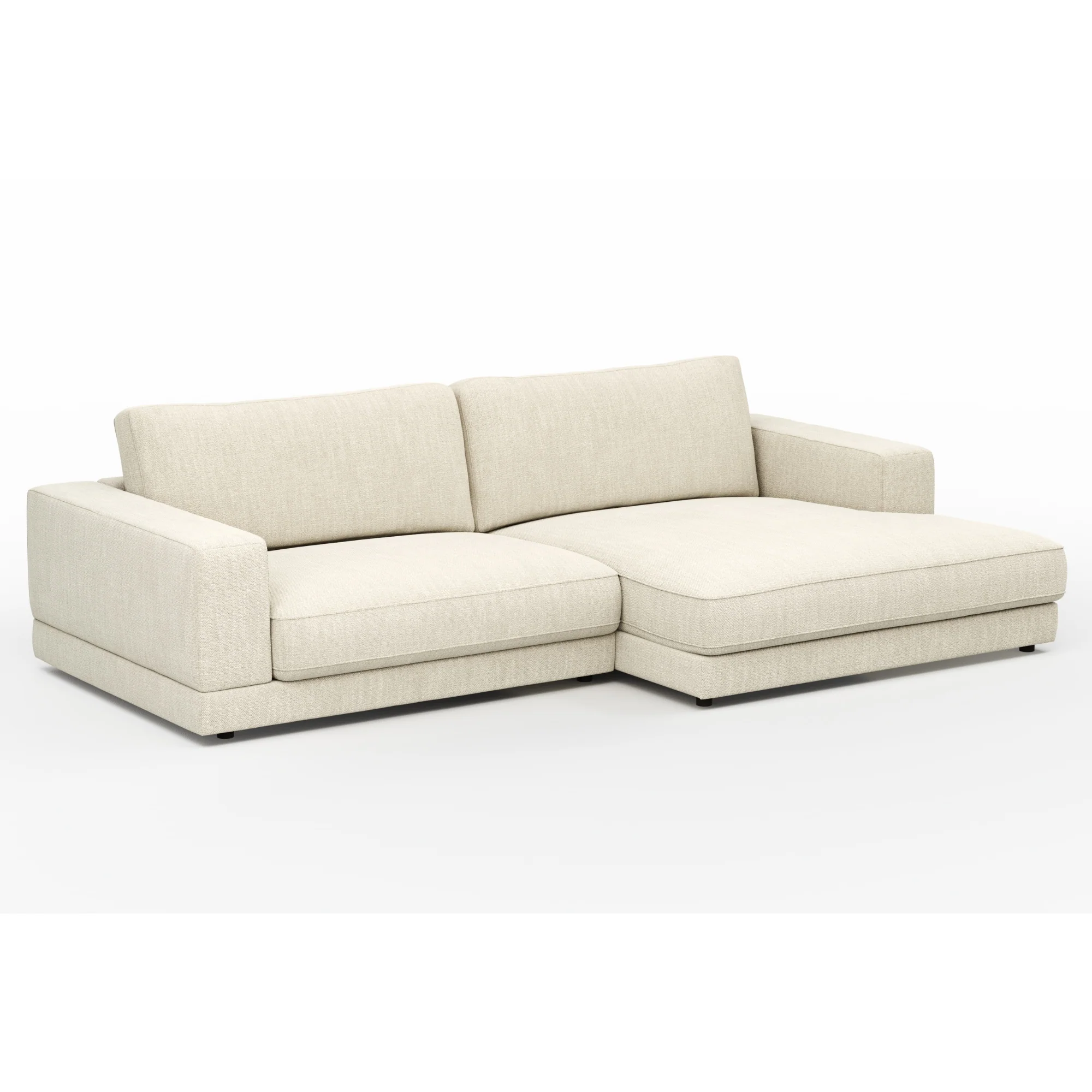 RAUM.FREUNDE Ecksofa Juni, 1,5 Sitzer mit Longchair, Stoffbezug - Image 20