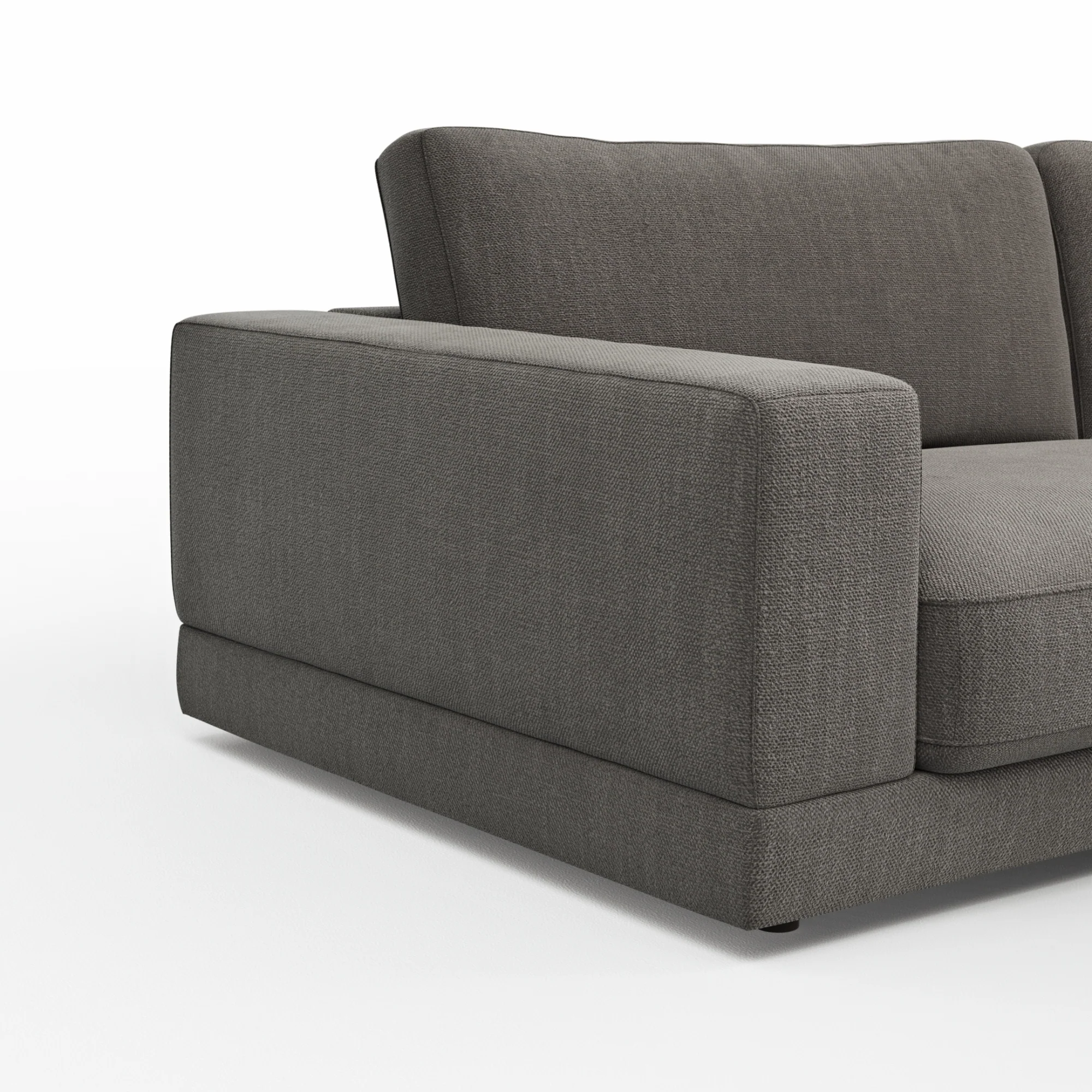 RAUM.FREUNDE Ecksofa Juni, 1,5 Sitzer mit Longchair, Stoffbezug - Image 28