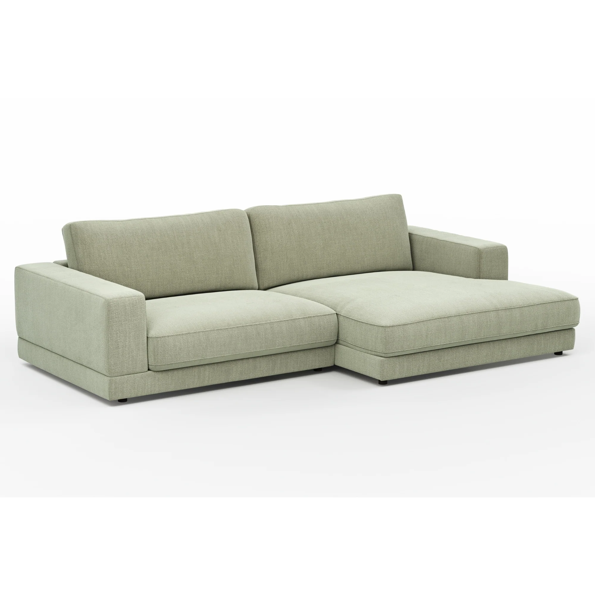 RAUM.FREUNDE Ecksofa Juni, 1,5 Sitzer mit Longchair, Stoffbezug - Image 8