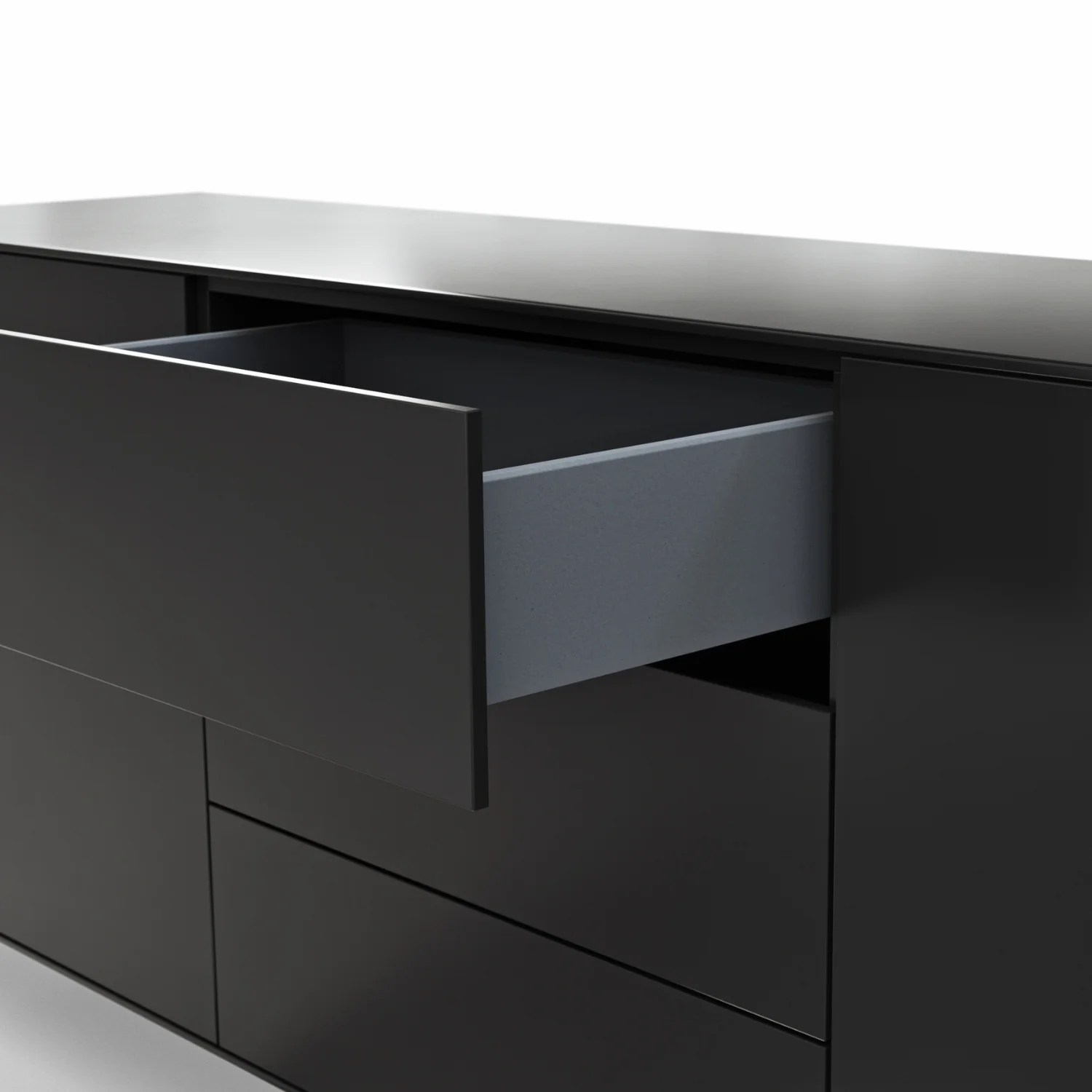 RAUM.FREUNDE Sideboard Henri auf Rollen, Weiß - Image 8
