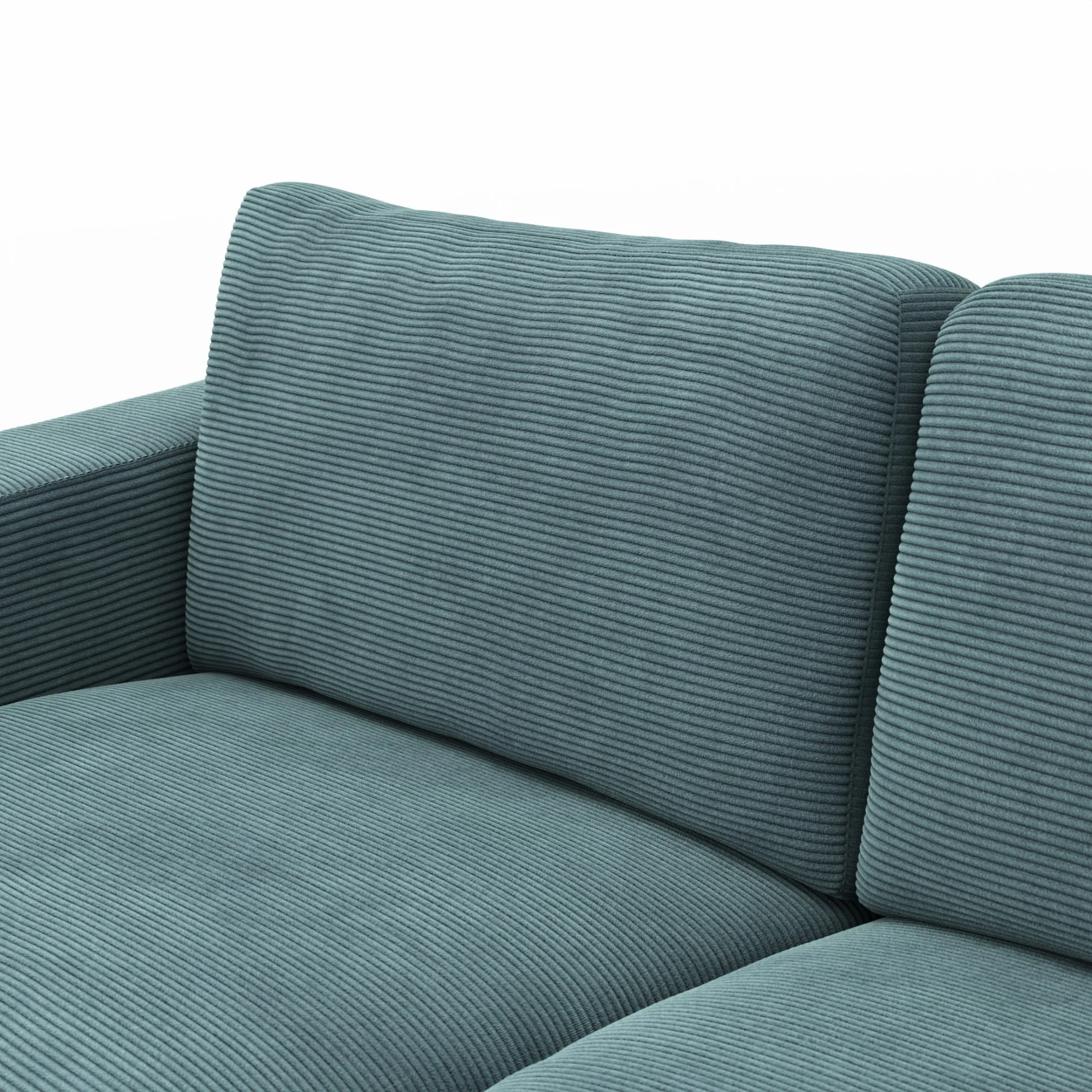 RAUM.FREUNDE Sofa Juni, 3 Sitzer mit Cord-Bezug - Image 7