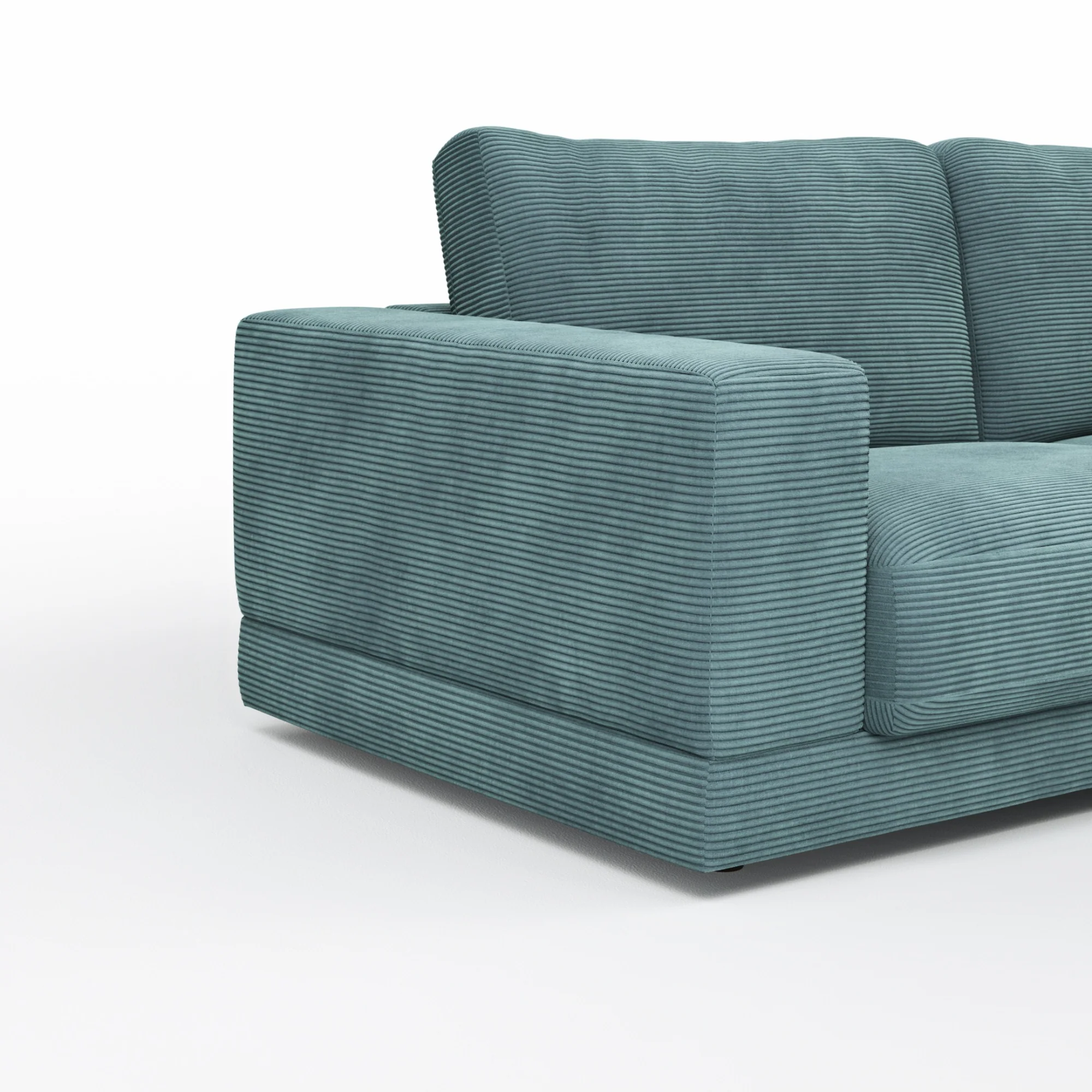 RAUM.FREUNDE Sofa Juni, 3 Sitzer mit Cord-Bezug - Image 8