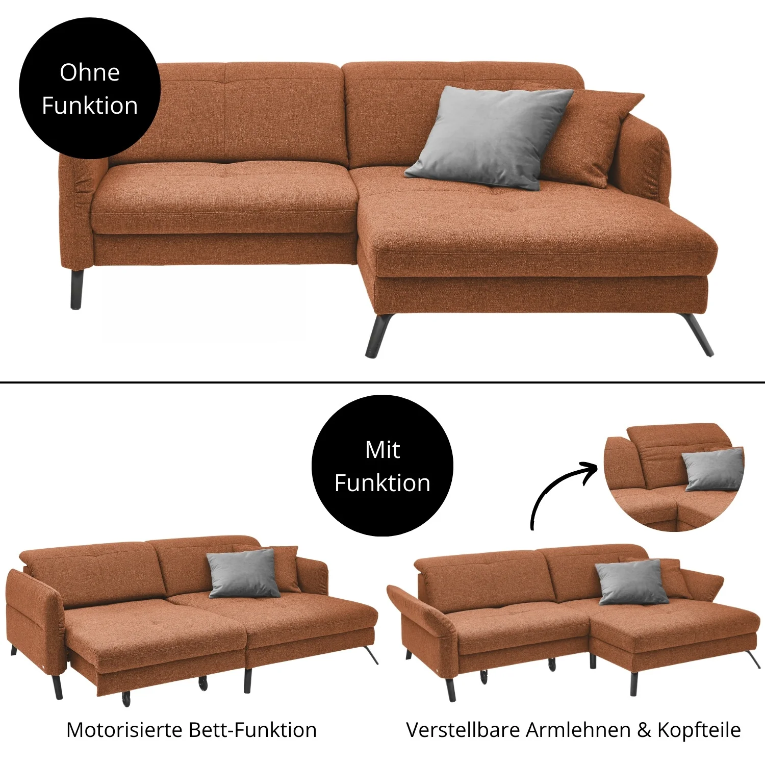 set one by Musterring Ecksofa SO 4400 - Image 103