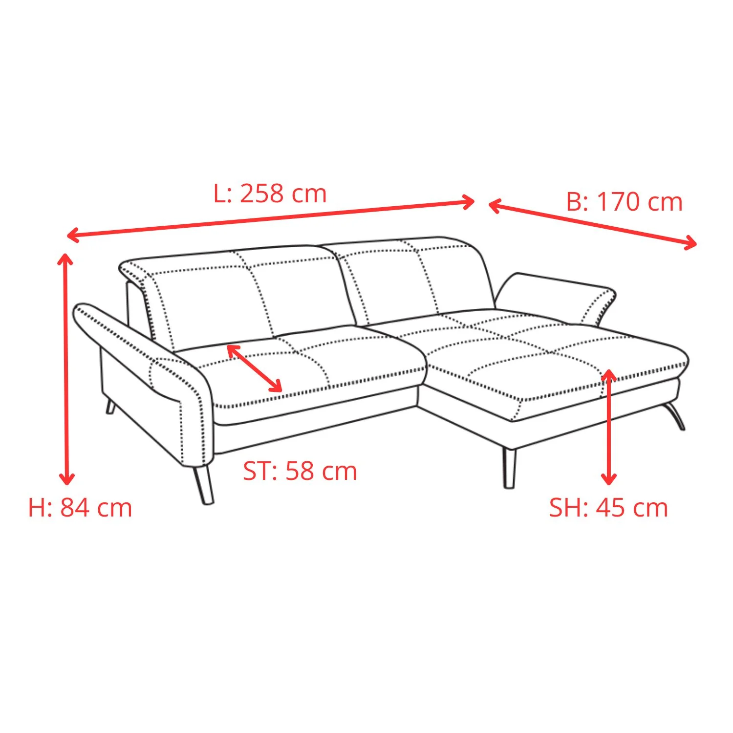 set one by Musterring Ecksofa SO 4400 - Image 21