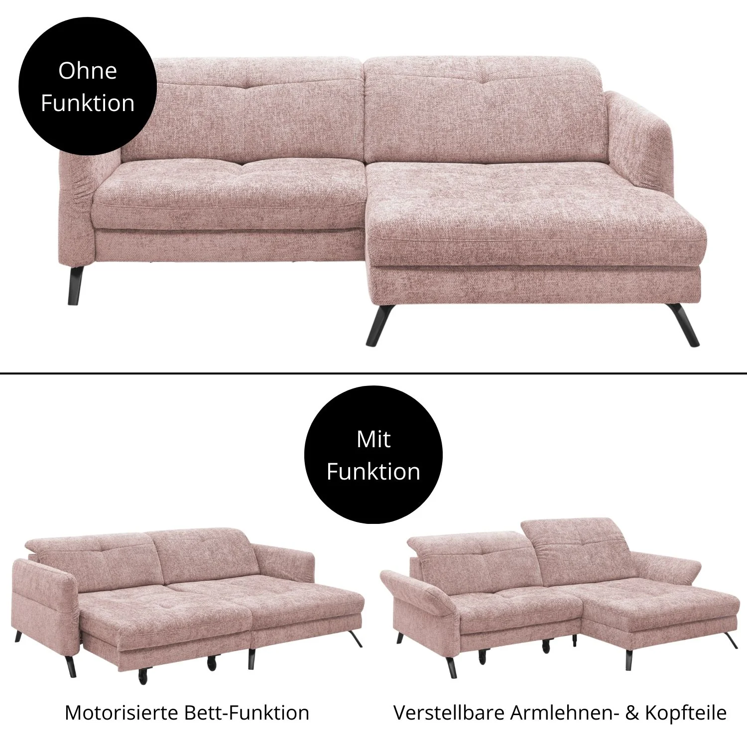 set one by Musterring Ecksofa SO 4400 - Image 5