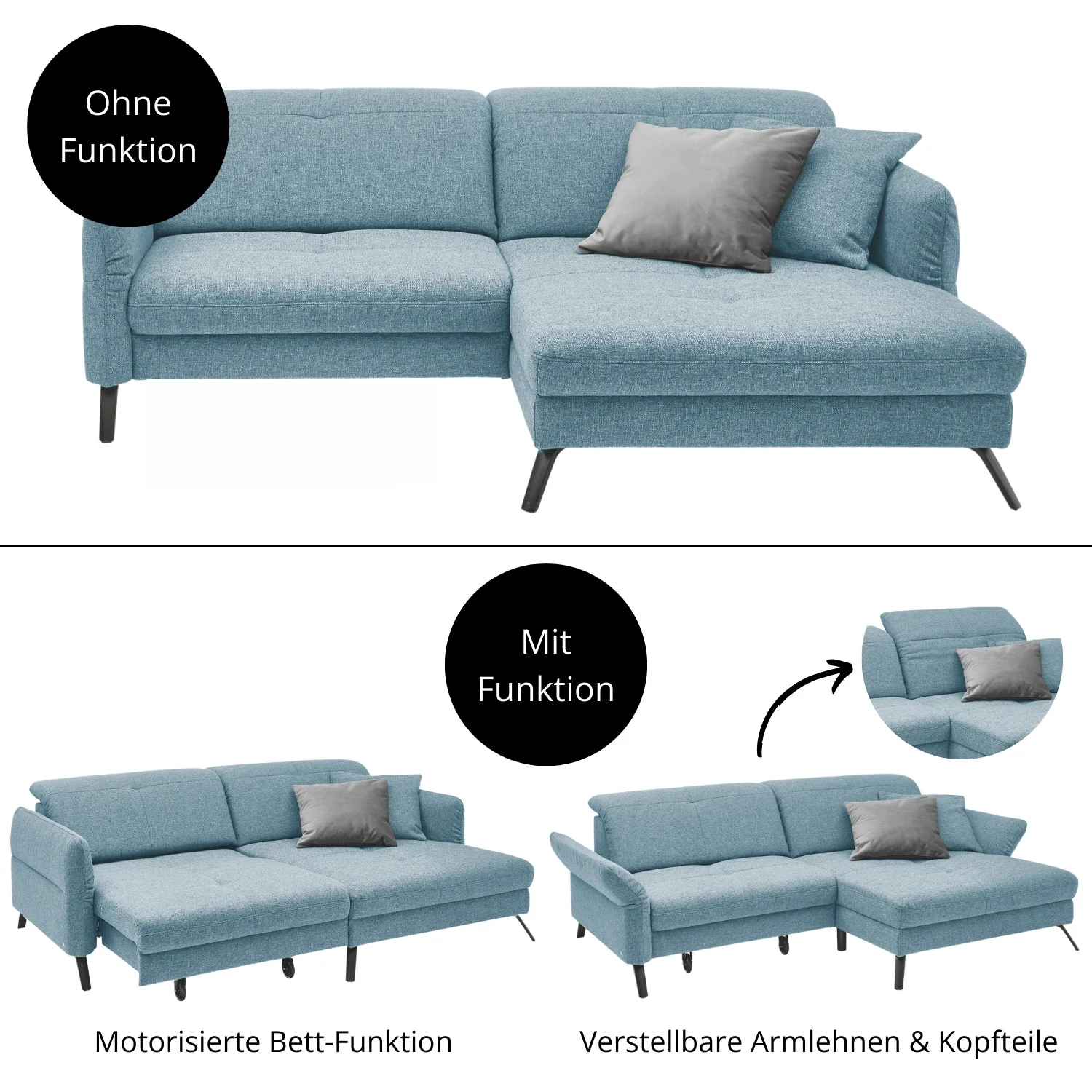 set one by Musterring Ecksofa SO 4400 - Image 61