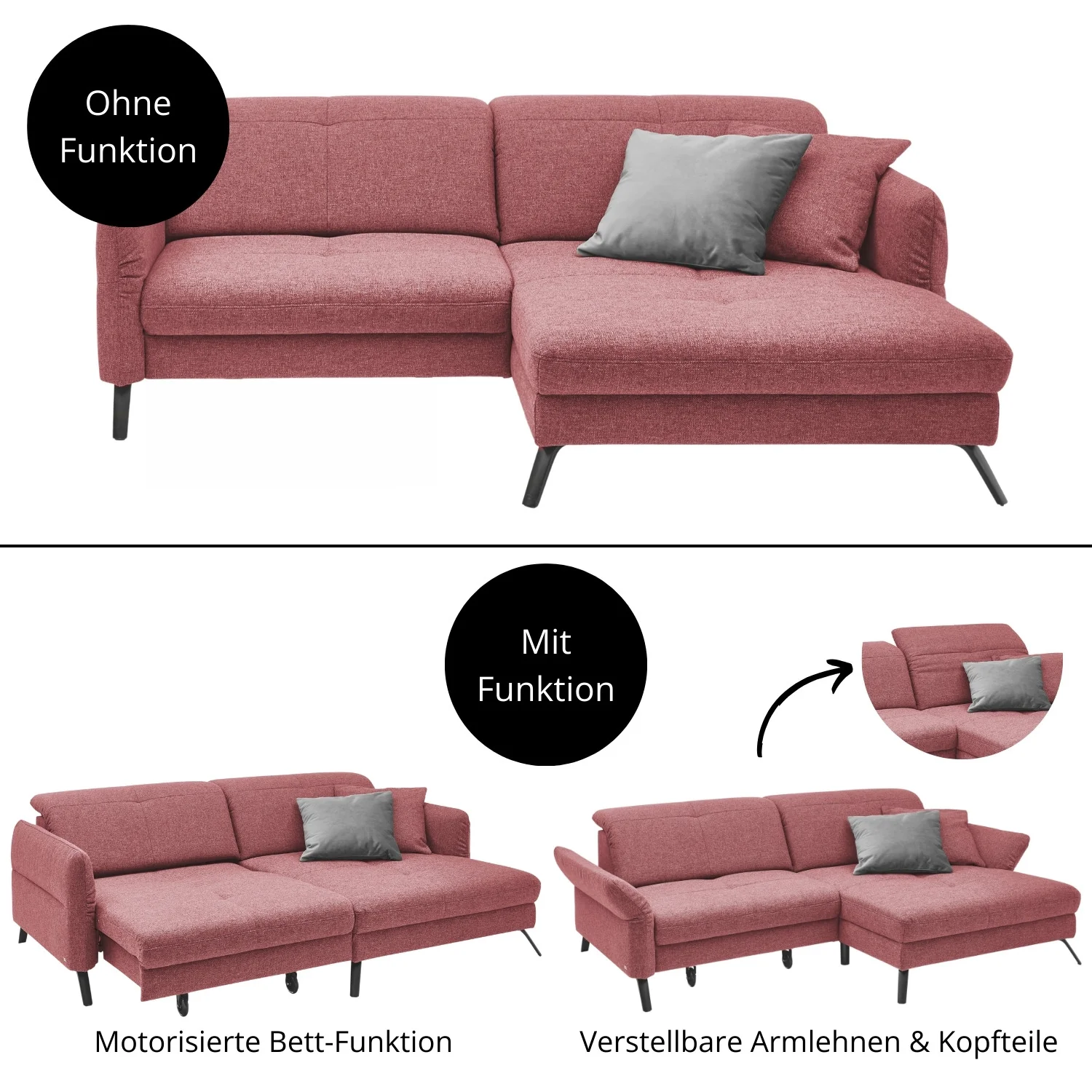set one by Musterring Ecksofa SO 4400 - Image 69