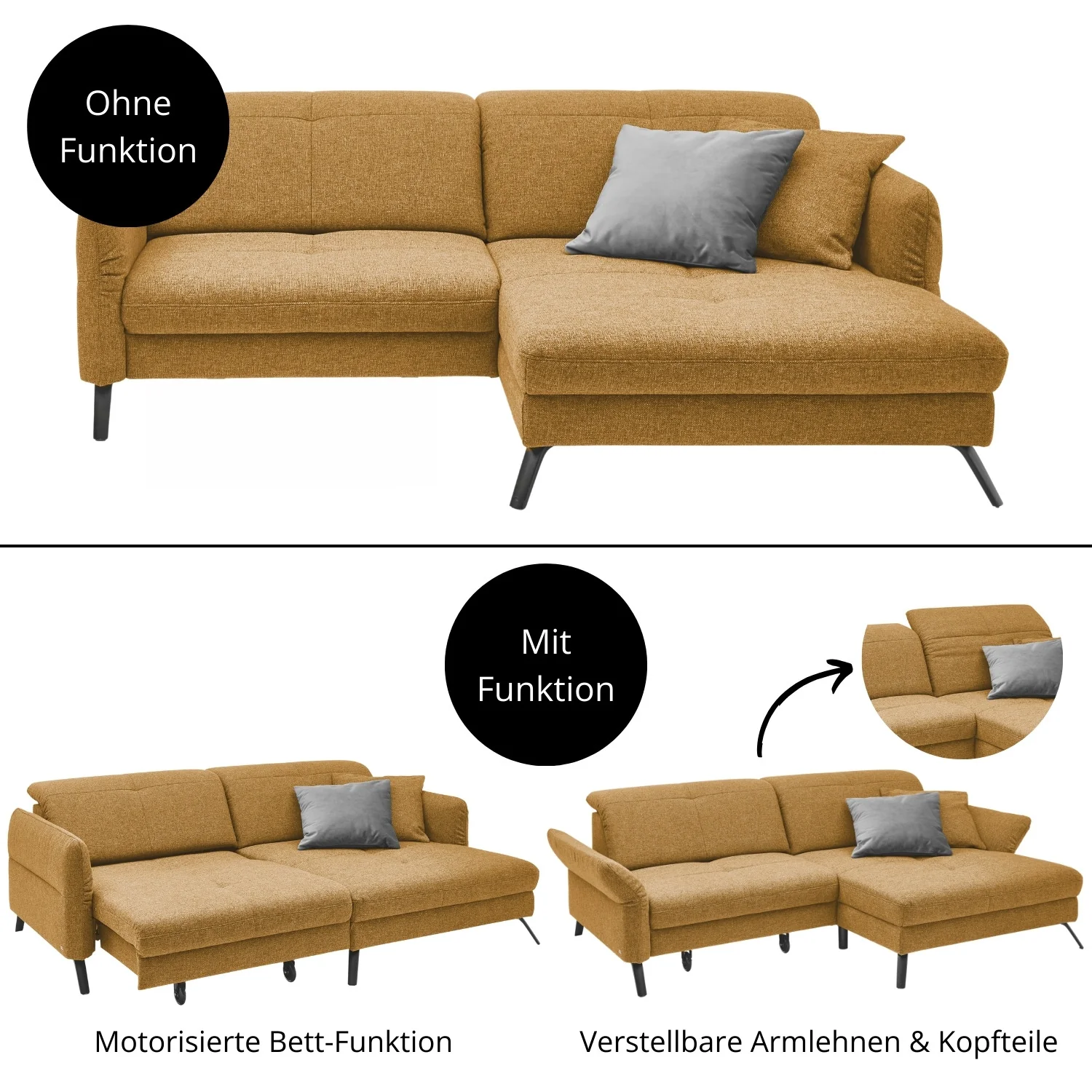 set one by Musterring Ecksofa SO 4400 - Image 82