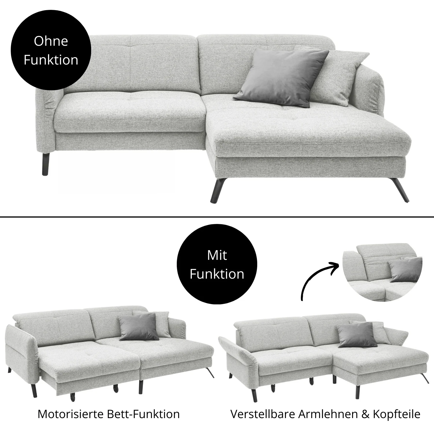 set one by Musterring Ecksofa SO 4400 - Image 96