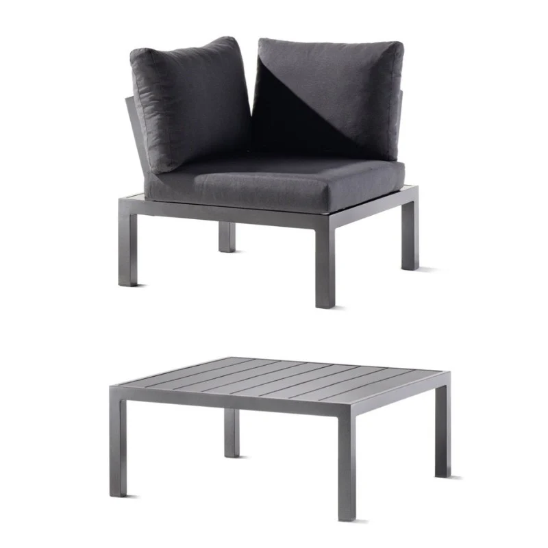 Sieger Gartenlounge Cordoba, 4-tlg. Lounge-Set inkl. Beistelltisch - Image 6