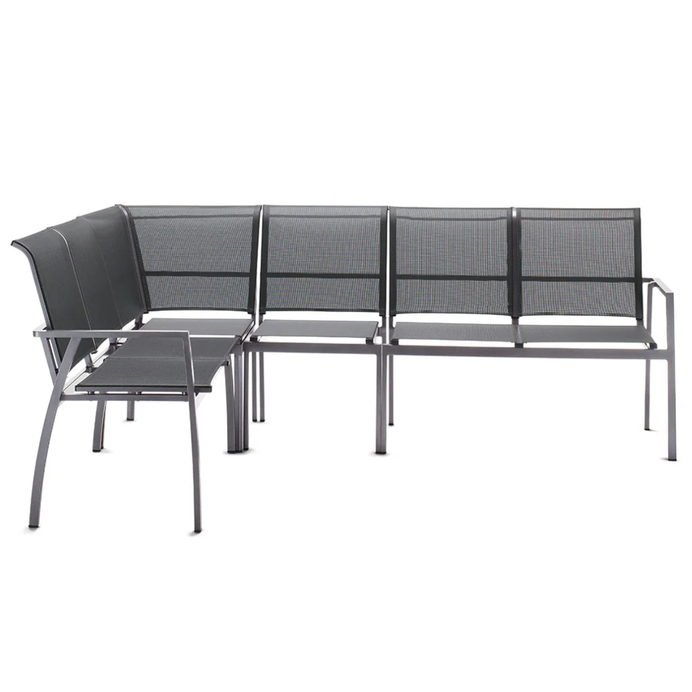 Sieger Mittelteil Malaga für Dining-Lounge, mit Alu-Gestell - Image 3