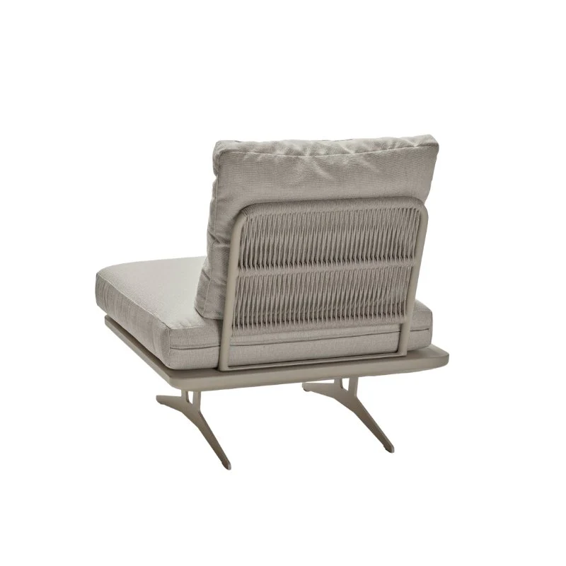 STERN Enya Mittelteil / Mittelelement 1-Sitzer für Gartenlounge, mit Kordelbespannung - Image 10