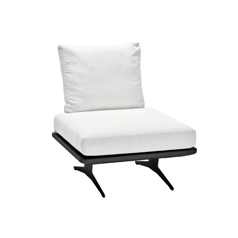 STERN Enya Mittelteil / Mittelelement 1-Sitzer für Gartenlounge, mit Kordelbespannung - Image 11