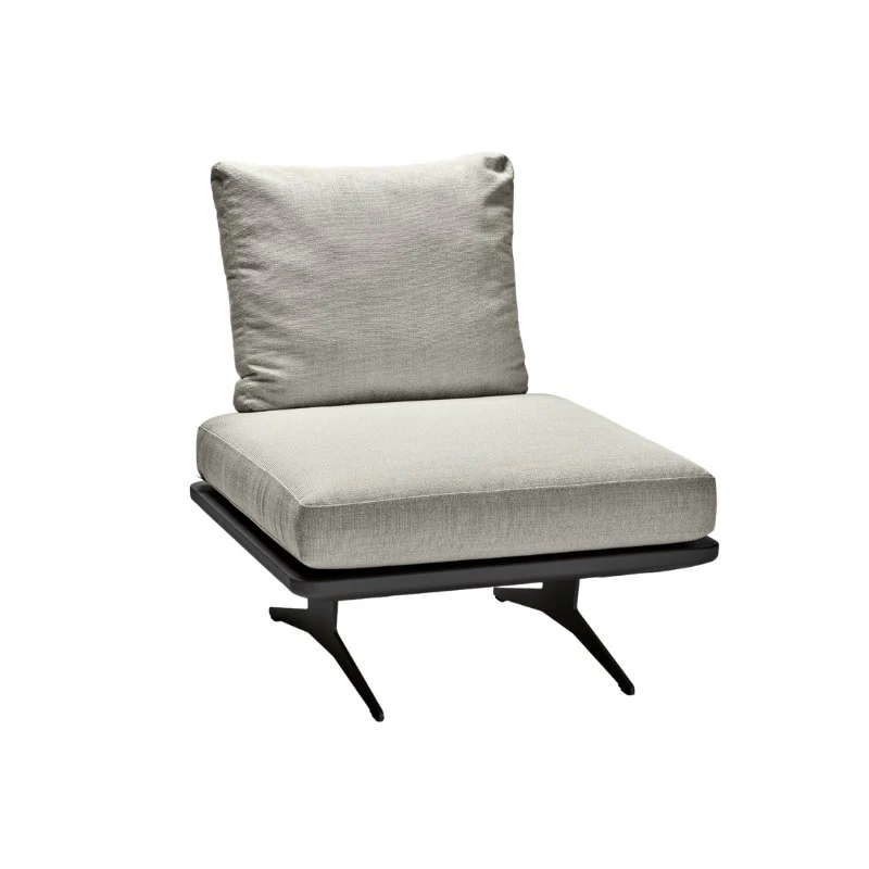STERN Enya Mittelteil / Mittelelement 1-Sitzer für Gartenlounge, mit Kordelbespannung - Image 12