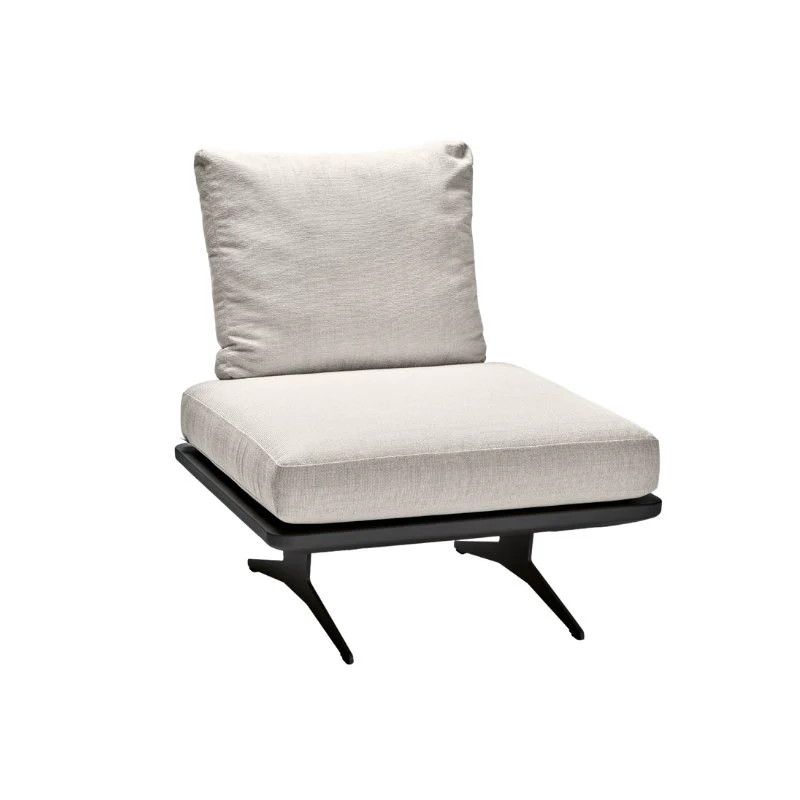 STERN Enya Mittelteil / Mittelelement 1-Sitzer für Gartenlounge, mit Kordelbespannung - Image 13