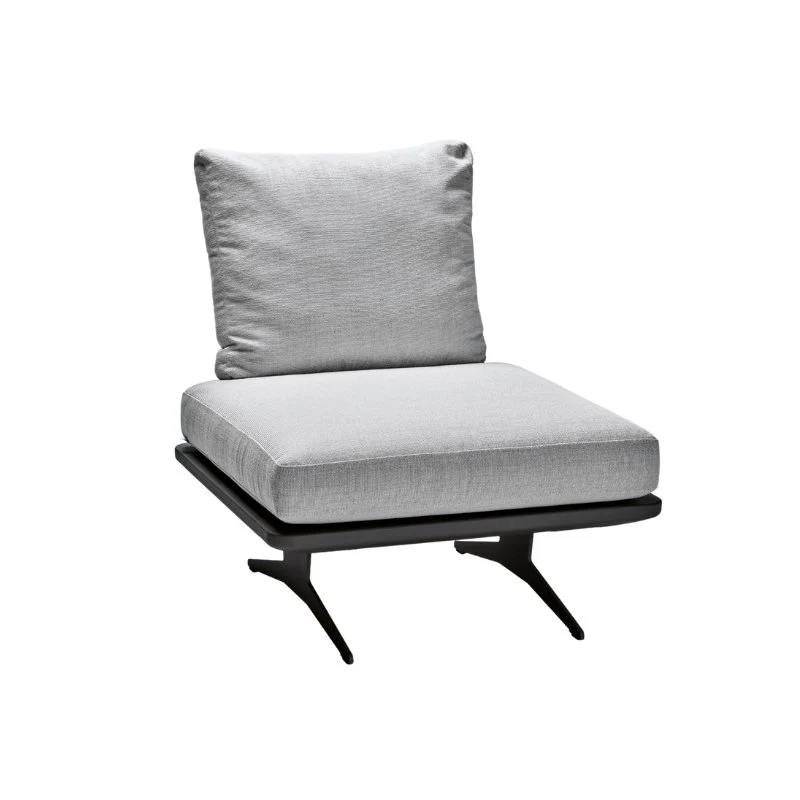 STERN Enya Mittelteil / Mittelelement 1-Sitzer für Gartenlounge, mit Kordelbespannung - Image 14