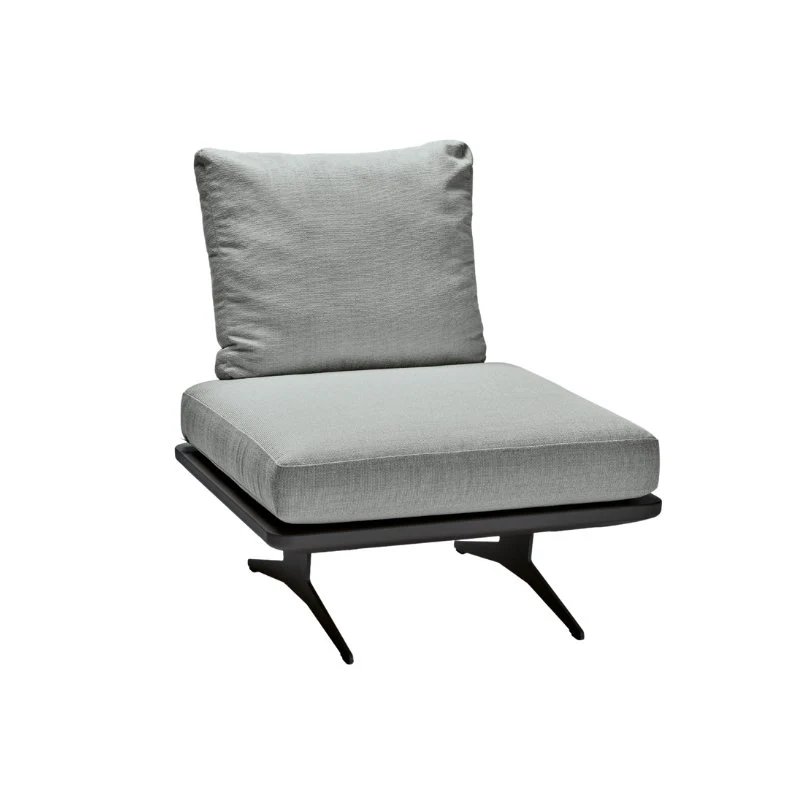STERN Enya Mittelteil / Mittelelement 1-Sitzer für Gartenlounge, mit Kordelbespannung - Image 15