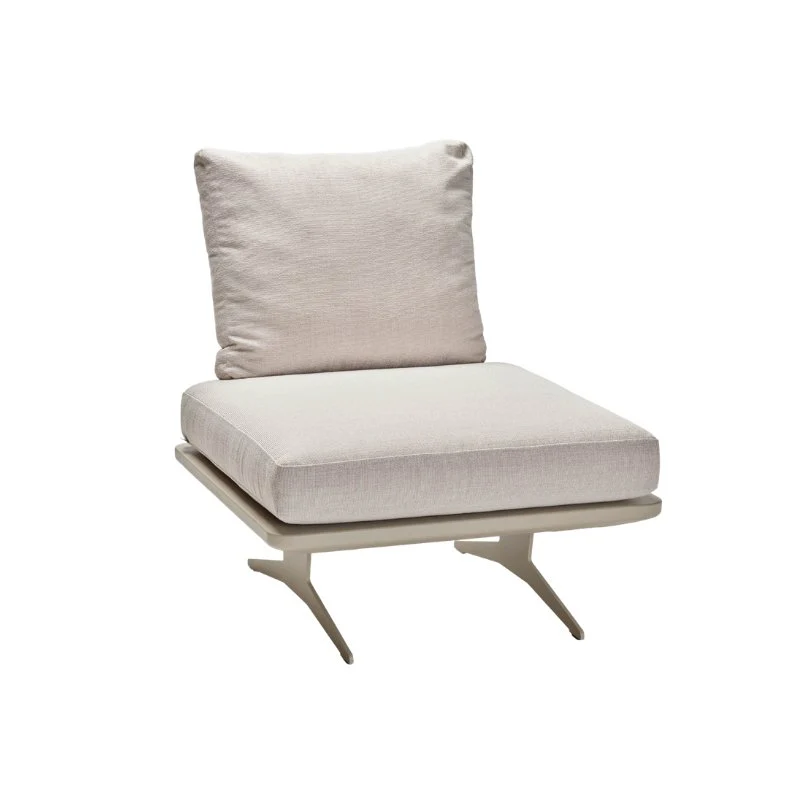 STERN Enya Mittelteil / Mittelelement 1-Sitzer für Gartenlounge, mit Kordelbespannung - Image 3