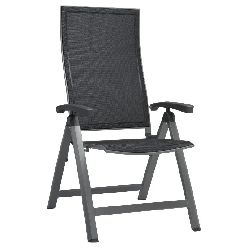 STERN Kari Klappsessel, Hochlehner Gartenstuhl mit Aluminium-Gestell - Image 2