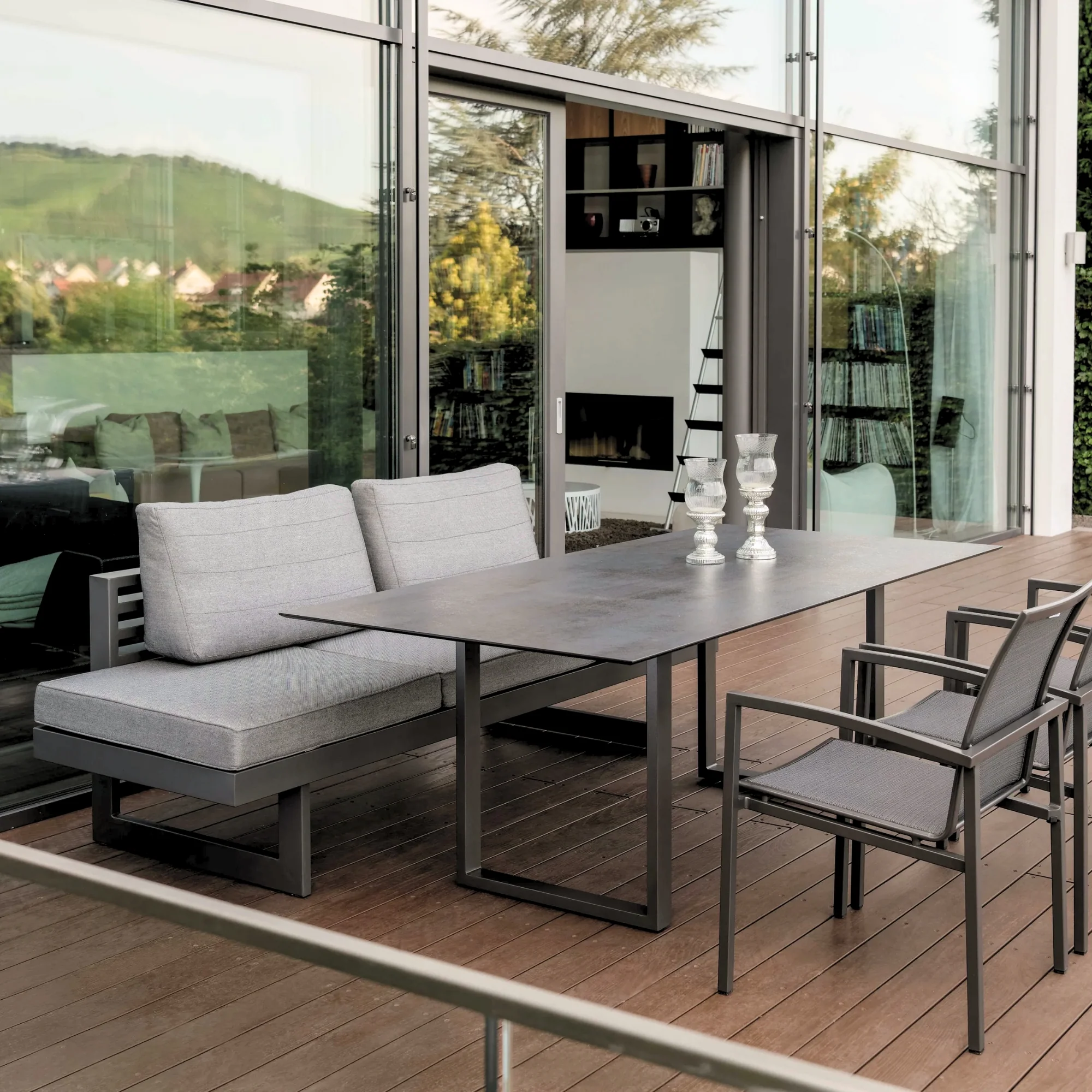 STERN New Holly Gartenlounge Liege Dining-Bank - Image 10