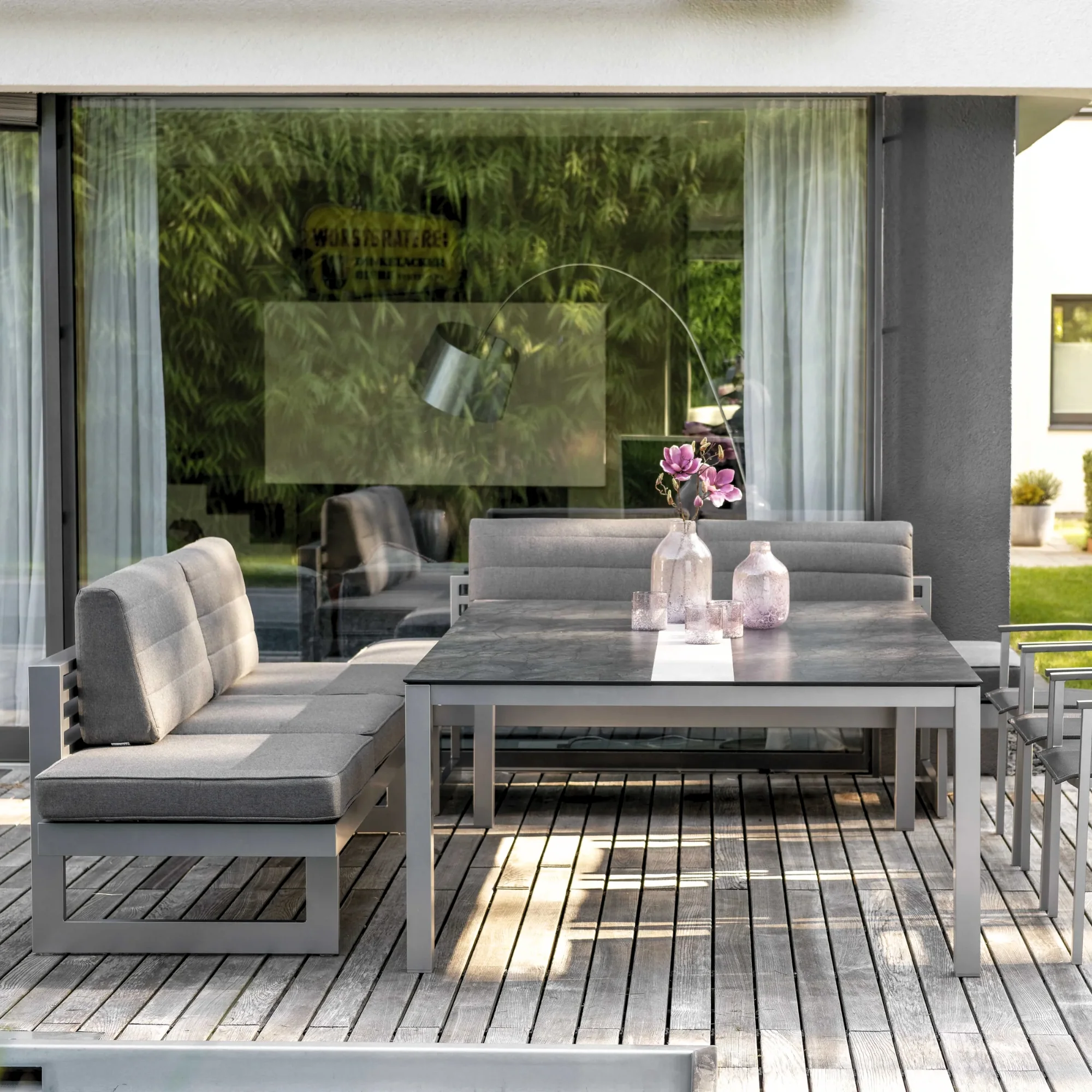 STERN New Holly Gartenlounge Liege Dining-Bank - Image 13