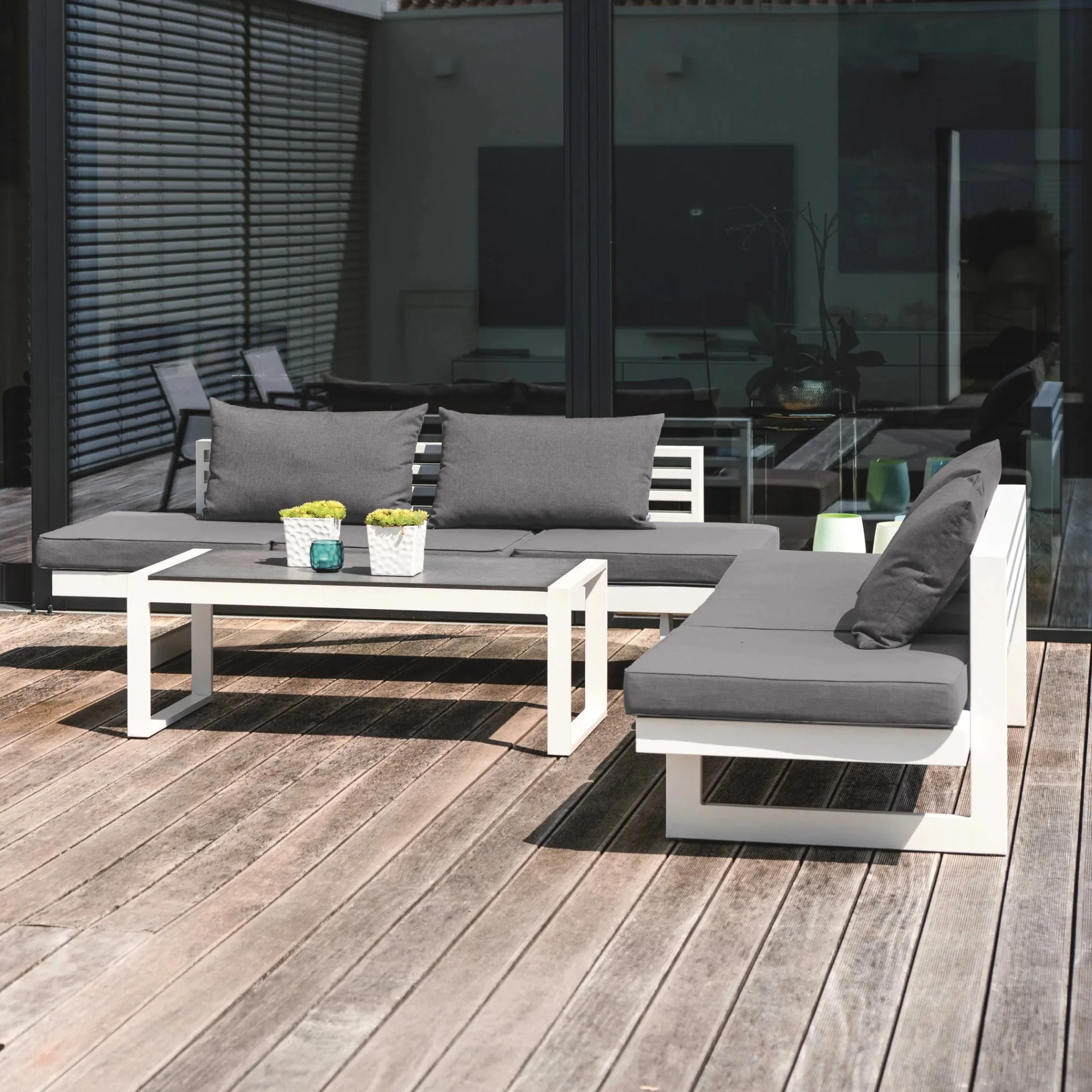 STERN New Holly Gartenlounge Liege Dining-Bank - Image 3
