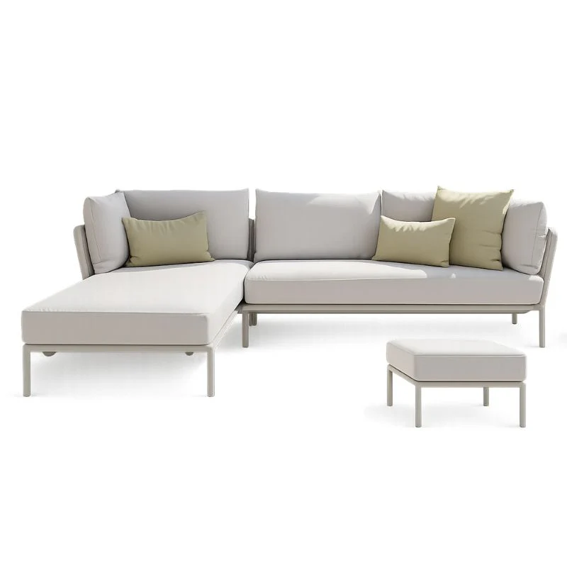 STERN Romy Gartenlounge 3-Sitzer Set + Hocker