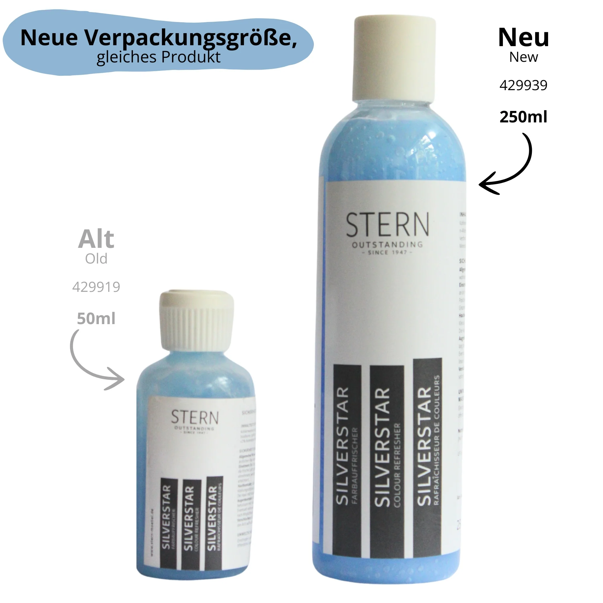 STERN Silverstar Pflegemittel, Farbauffrischer für HPL Tischplatten, 250ml - Image 3