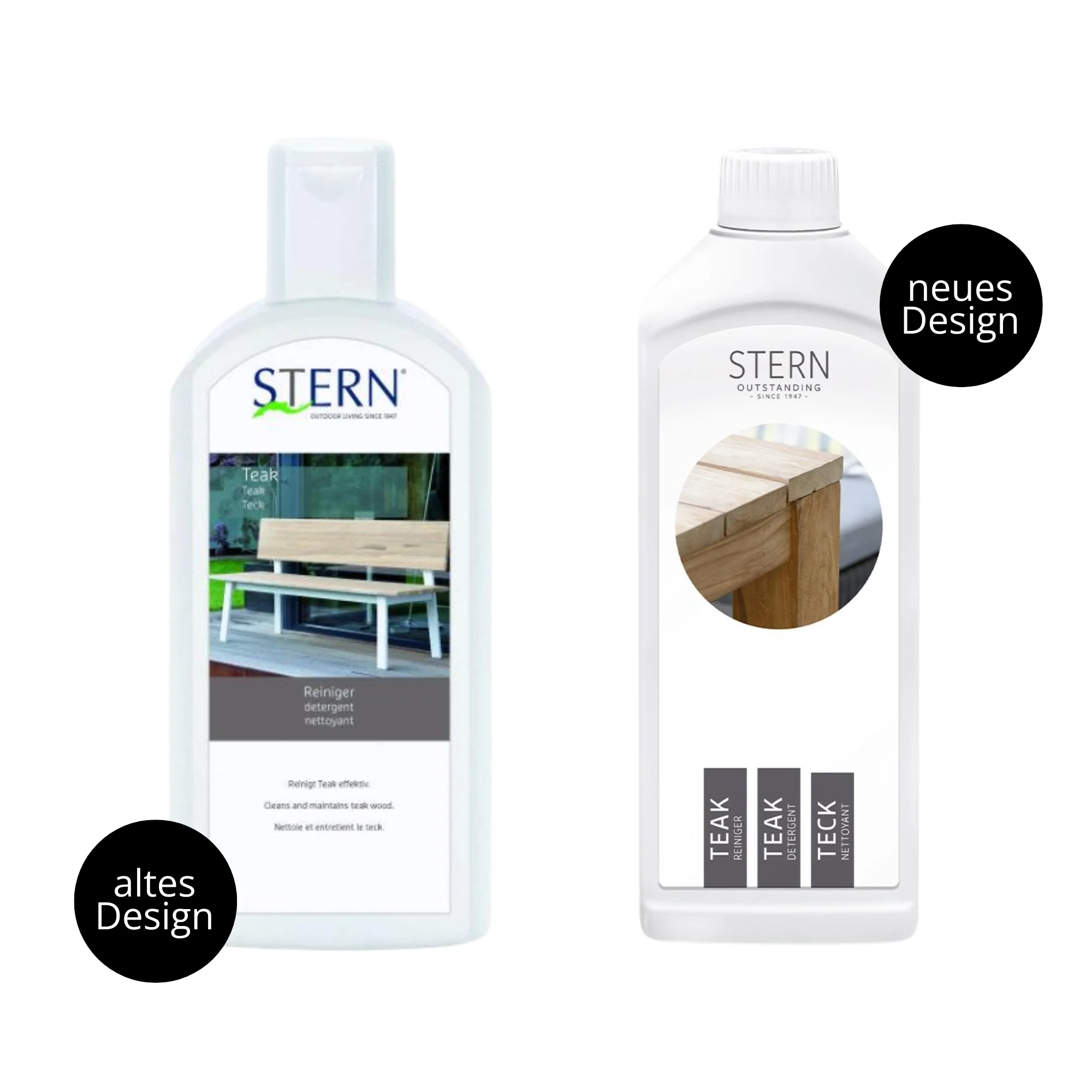 STERN Teak Reiniger 500ml, Reinigungsmittel und Aufheller für Teakholzmöbel - Image 2