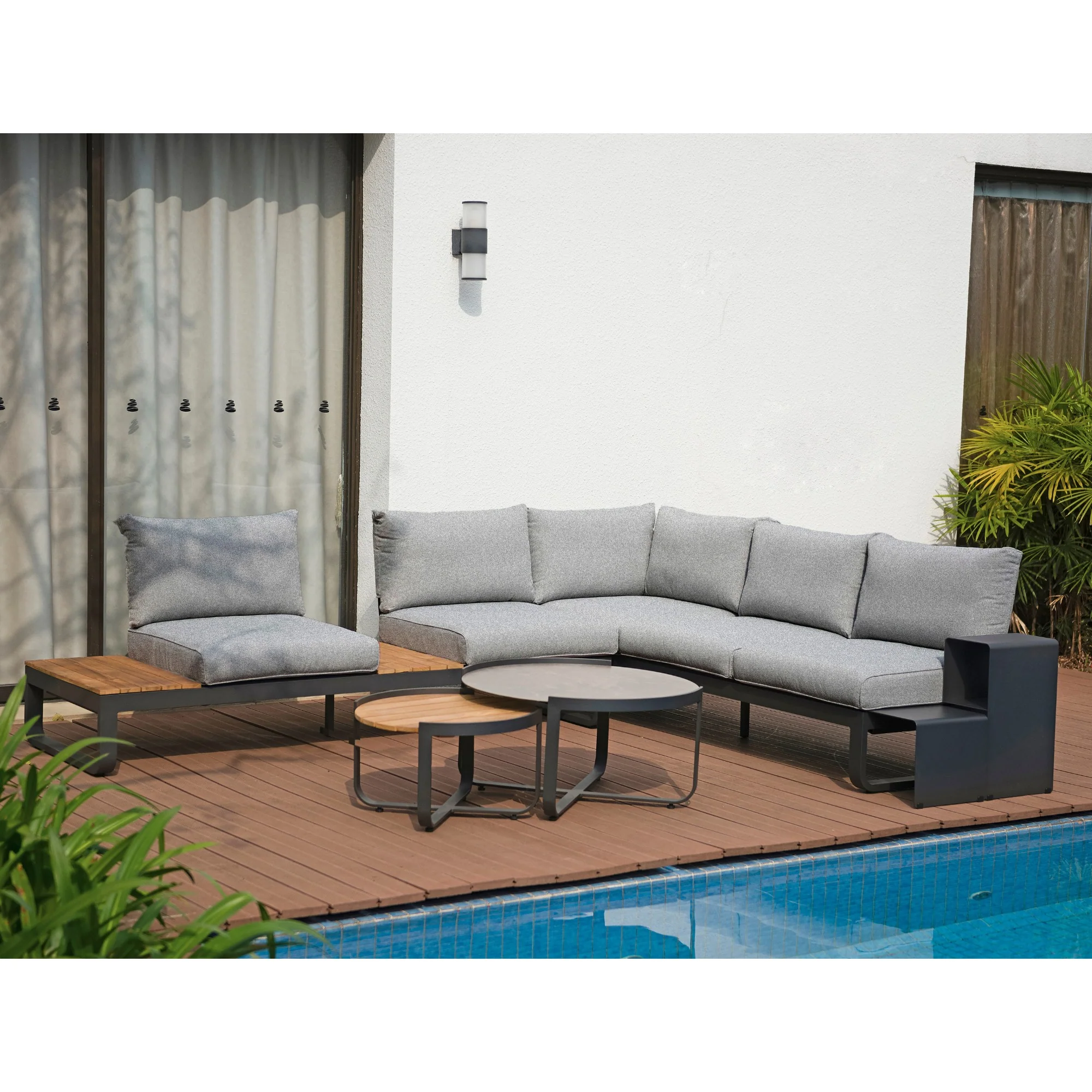 ZEBRA Fly Gartenlounge, 3-Sitzer Gartenbank - Image 3